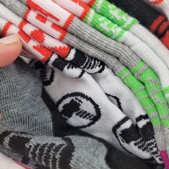 MARVEL Avengers boys 2-4T socks set of 10 pairs - Picture 5 of 7